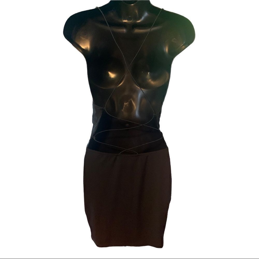 Just Quella black bodycon dress - Picture 6 of 6